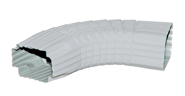 2 x 3 aluminum downspout elbow