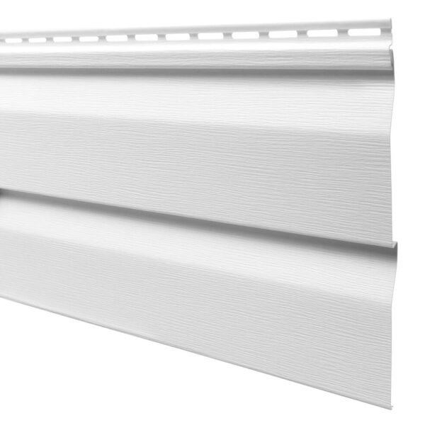 Double 5" Dutch Lap Vinyl Siding (.044) (100 Sqft)