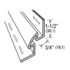 3/4" Inside Corner Post