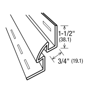 3/4" Inside Corner Post