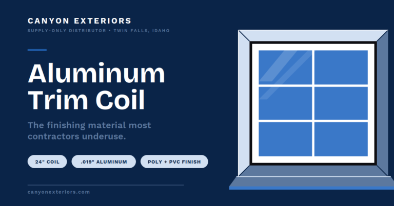 Aluminum Trim Coil: The Finishing Material Most Contractors Underuse